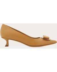 Ferragamo - Mujer Zapatos De Salón New Vara Plate Talla .5 - Lyst