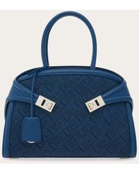 Ferragamo - Donna Borsa A Mano Hug Monogram (M) - Lyst