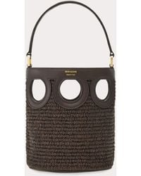 Ferragamo - Donna Secchiello Con Trama Gancini (Xs) - Lyst