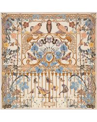 Ferragamo - Liberty Print Silk Scarf - Lyst