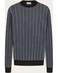 Ferragamo - Crew Neck Sweater - Lyst