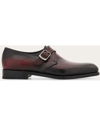 Ferragamo - Tramezza Single Monkstrap .5 - Lyst