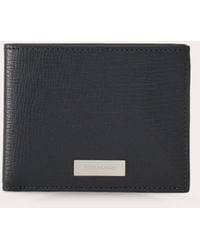 Ferragamo - Wallet With Custom Metal Plate - Lyst