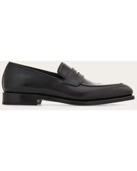 Ferragamo - Hombre Mocasines Penny Tramezza Negro Talla .5 - Lyst