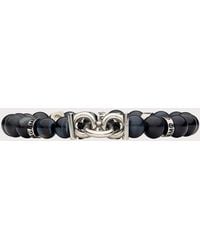 Ferragamo - Elasticated Bracelet With Gancini (20Cm) - Lyst