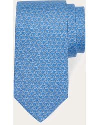 Ferragamo - Safety Pin Print Silk Tie - Lyst