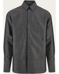Ferragamo - Silk And Mohair Shirt - Lyst