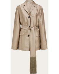 Ferragamo - Silk Over Shirt - Lyst