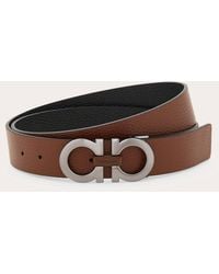 Ferragamo - Herren Verstellbarer Gancini Wendegürtel - Lyst