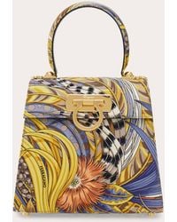 Ferragamo - Iconic Top Handle (S) - Lyst