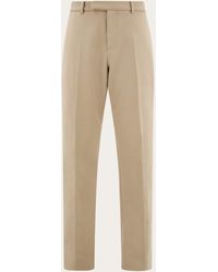 Ferragamo - Cotton Blend Chinos - Lyst