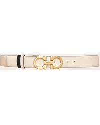 Ferragamo - Reversible And Adjustable Gancini Belt - Lyst