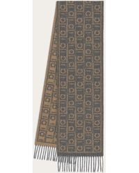 Ferragamo - Uomo Sciarpa Monogram - Lyst