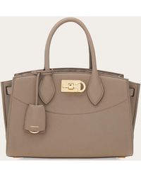 Ferragamo - New Studio Soft Bag (M) - Lyst