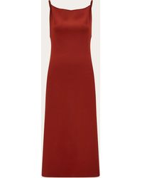 Ferragamo - Knitted Slip Dress - Lyst