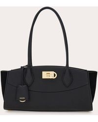 Ferragamo - New Studio Soft Bag East West (M) - Lyst