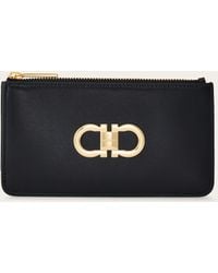 Ferragamo - Gancini Credit Card Holder - Lyst