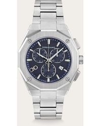 Ferragamo - Edge Chrono Watch - Lyst