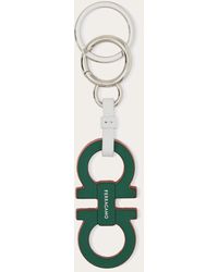 Ferragamo - Gancini Keychain - Lyst