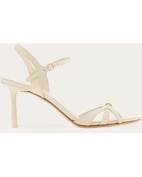 Ferragamo - Strappy Sandal With New Vara Buckle .5 - Lyst