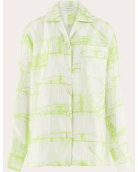 Ferragamo - Printed Pajama Shirt - Lyst