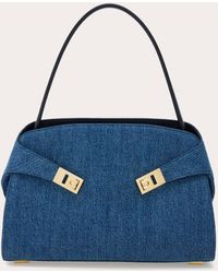 Ferragamo - Damen Schultertasche Hug Soft (M) - Lyst
