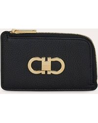 Ferragamo - Credit Card Holder With Coin Purse - Lyst