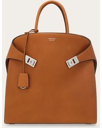 Ferragamo - Hug Tote Bag - Lyst