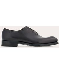 Ferragamo - Oxford with covered laces - Lyst