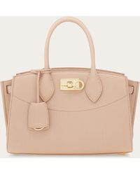 Ferragamo - New Studio Soft Bag (M) - Lyst