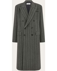 Ferragamo - Uomo Cappotto Doppio Petto - Lyst