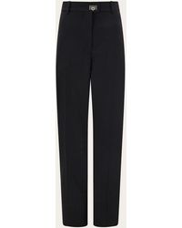 Ferragamo - Cashmere Blend Tailored Trouser - Lyst
