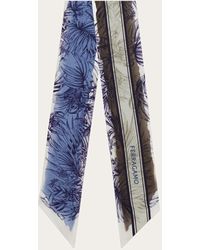 Ferragamo - Donna Mini Bandeau Stampa Gravure - Lyst