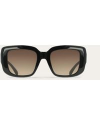 Ferragamo - Rectangular Frame Sunglasses - Lyst