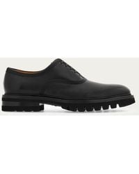 Ferragamo - Oxford Brogue With Chunky Tread - Lyst