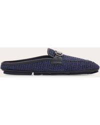 Ferragamo - Gancini Ornament Mule .5 - Lyst