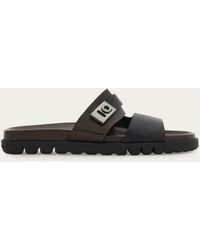 Ferragamo - Chunky Sandal With Hug Buckle - Lyst