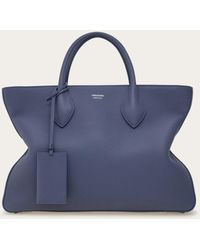 Ferragamo - Hommes Sac Cabas Bleu - Lyst