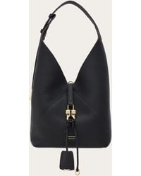 Ferragamo - Damen V-Shaped Hobo-Tasche (M) - Lyst