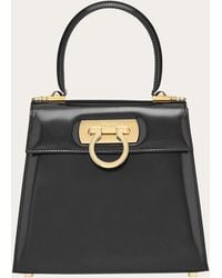 Ferragamo - Iconic Top Handle (M) - Lyst