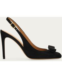 Ferragamo - Vara Bow Slingback - Lyst