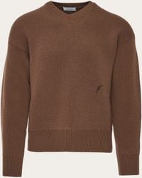 Ferragamo - V-neck Sweater - Lyst