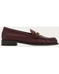 Ferragamo - Gancini Ornament Moccasin - Lyst