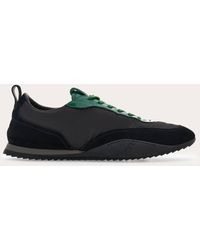 Ferragamo - Sneaker With Patent Leather Trim - Lyst