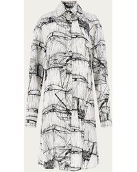 Ferragamo - Women Shirt Dress - Lyst
