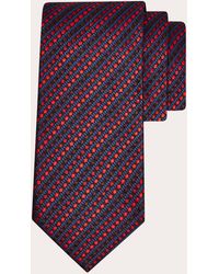 Ferragamo - Dots Jacquard Tie - Lyst