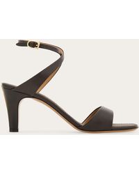 Ferragamo - Mid Heel Sandal - Lyst