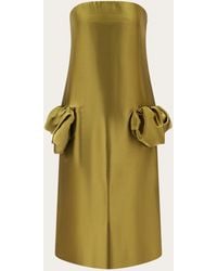 Ferragamo - Liquid Lamé Dress - Lyst