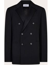 Ferragamo - Double Breasted Blazer - Lyst