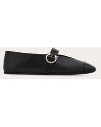 Ferragamo - Donna Ballerina Ornamento Gancini Taglia - Lyst